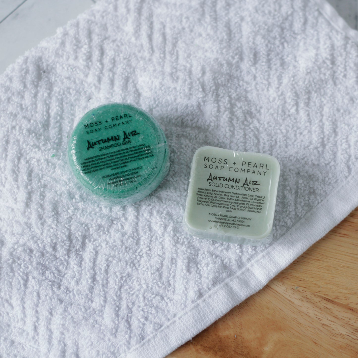 AUTUMN AIR SHAMPOO BAR Moss + Pearl Soap Company