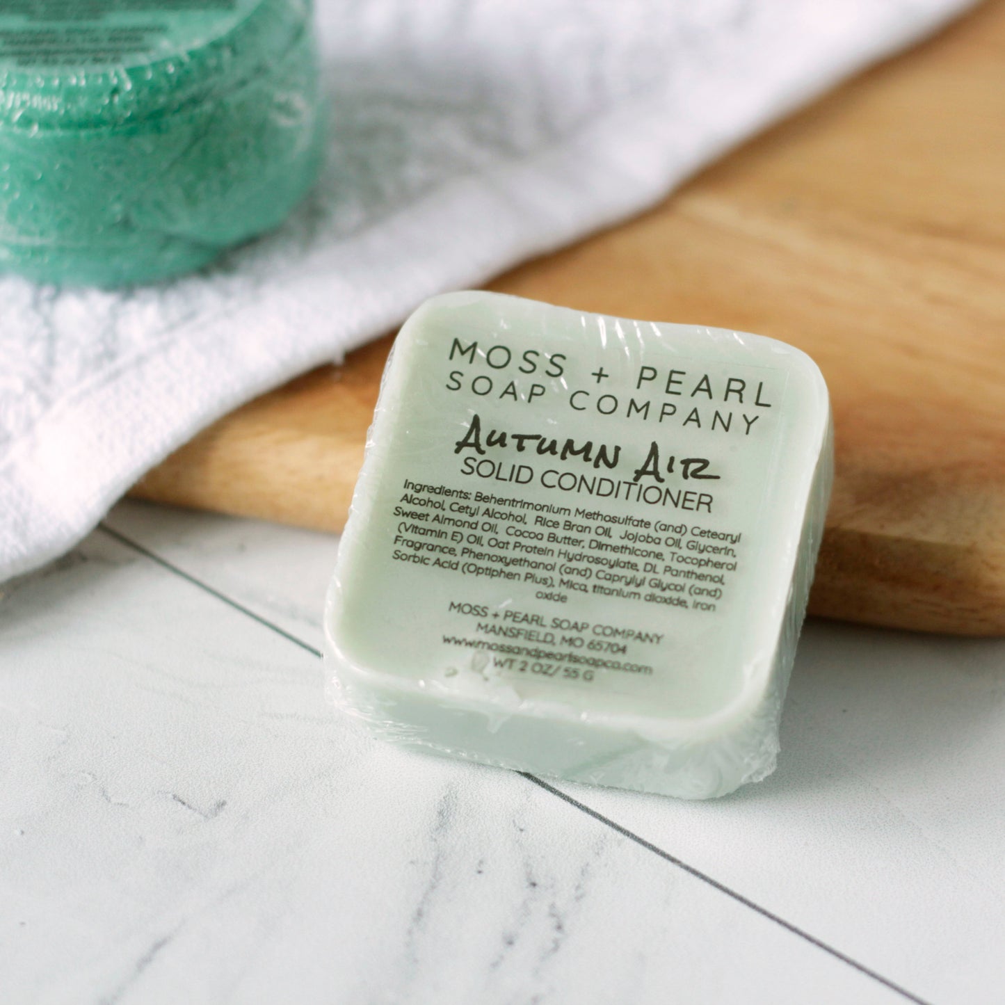 AUTUMN AIR SHAMPOO BAR Moss + Pearl Soap Company