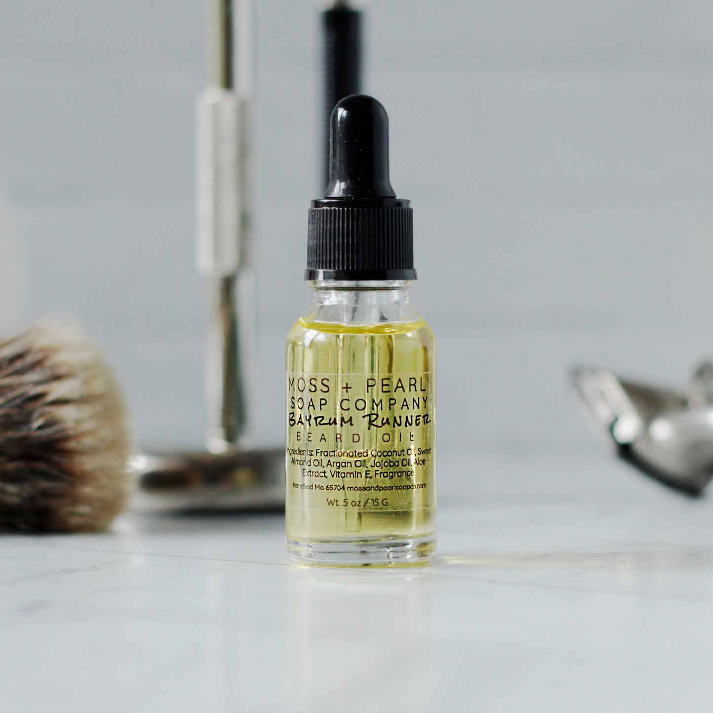 Nourishing Beard Oil Moss + Pearl Soap Company