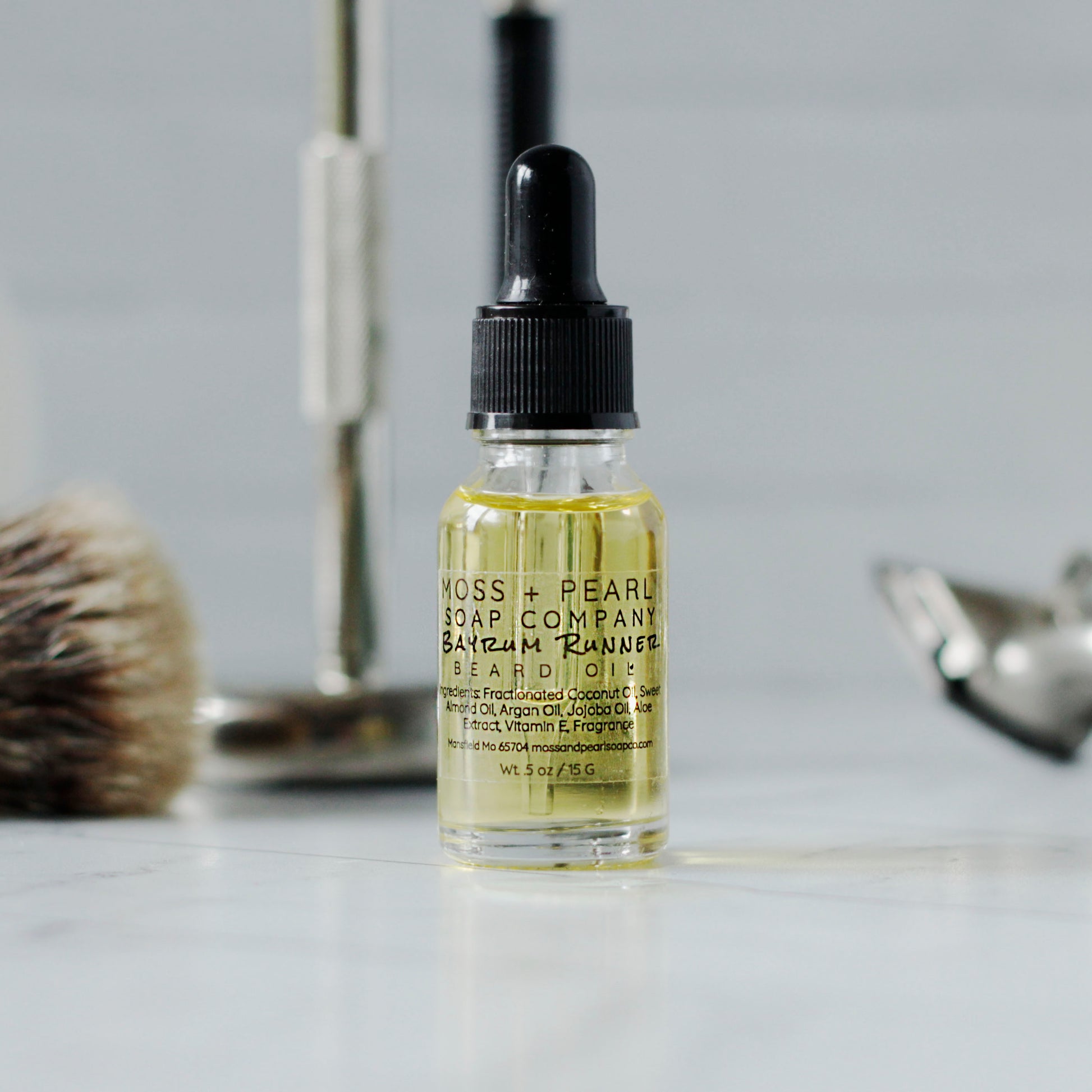 Nourishing Beard Oil Moss + Pearl Soap Company
