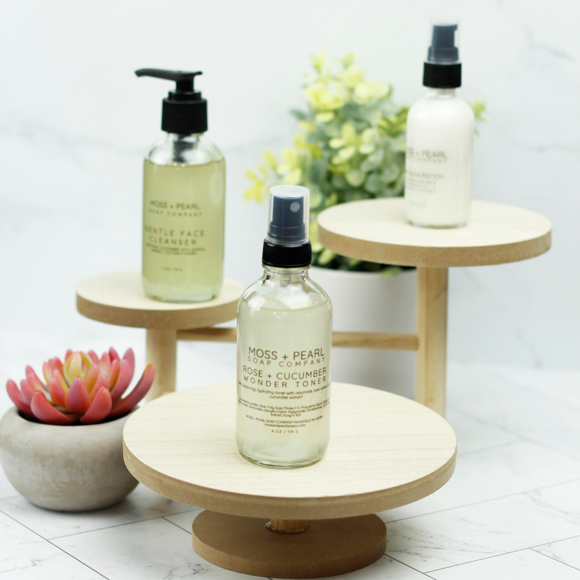 GENTLE FACE CLEANSER Moss + Pearl Soap Company