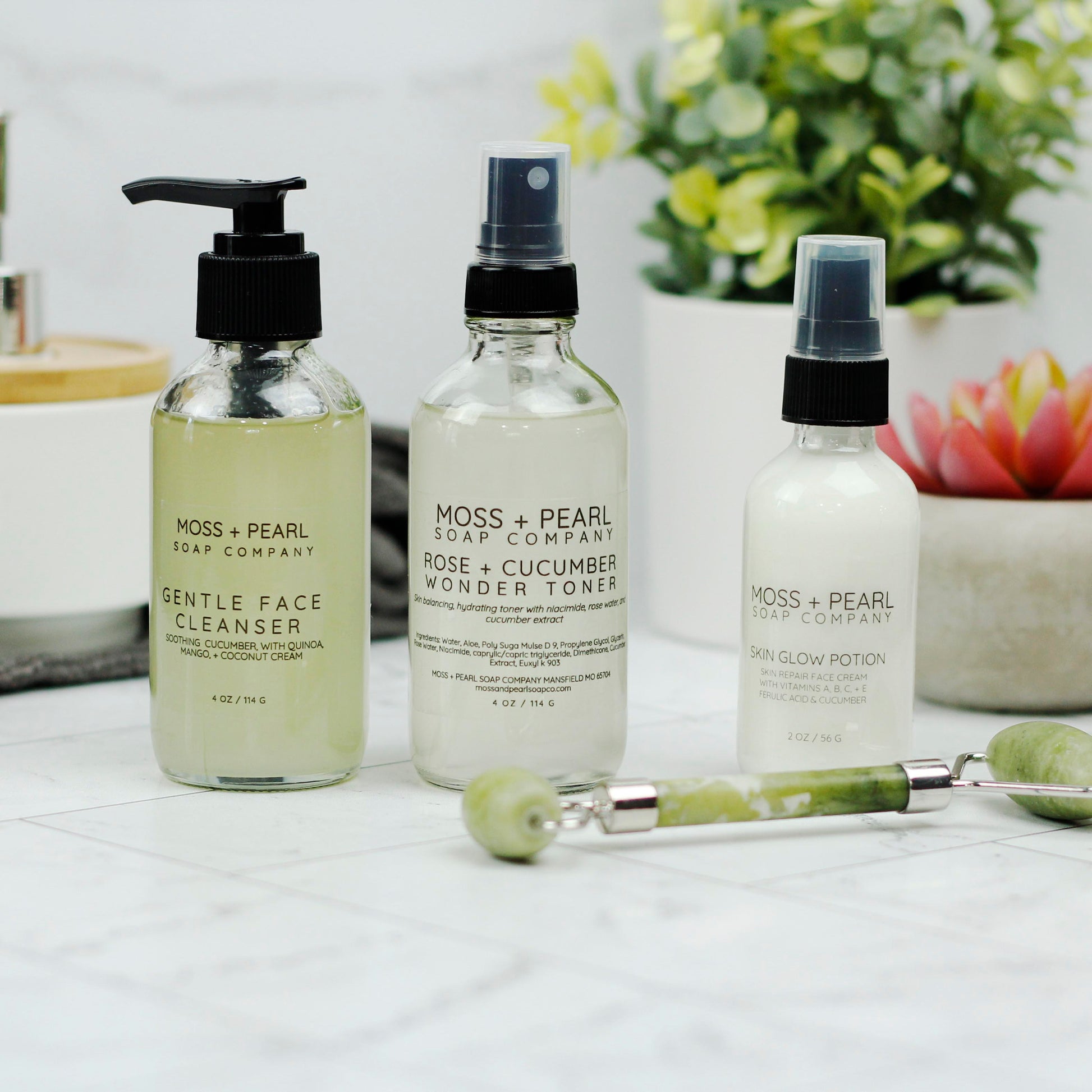 ROSE + CUCUMBER WONDER TONER Moss + Pearl Soap Company