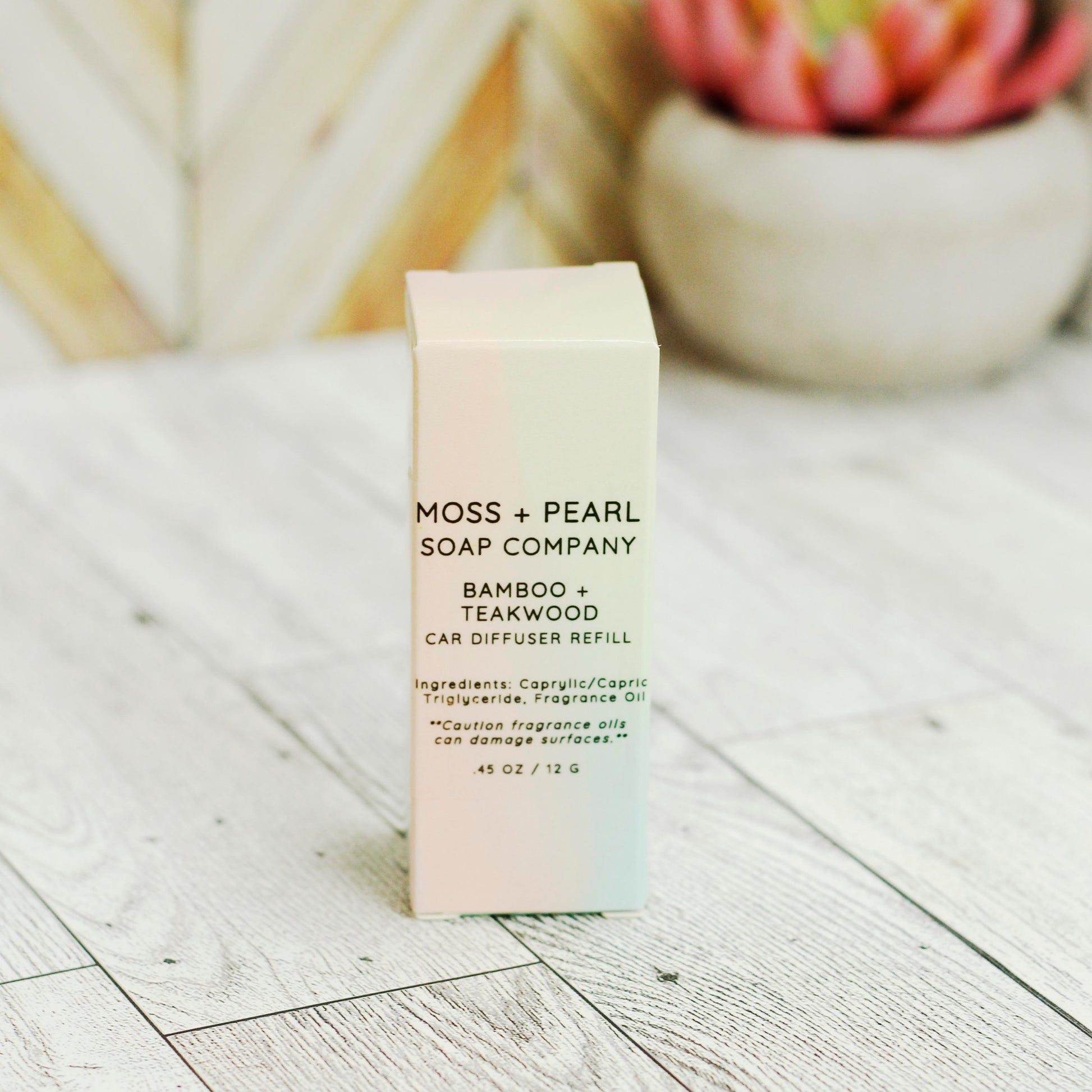 Car Diffuser & Vent Clip Refill Moss + Pearl Soap Company