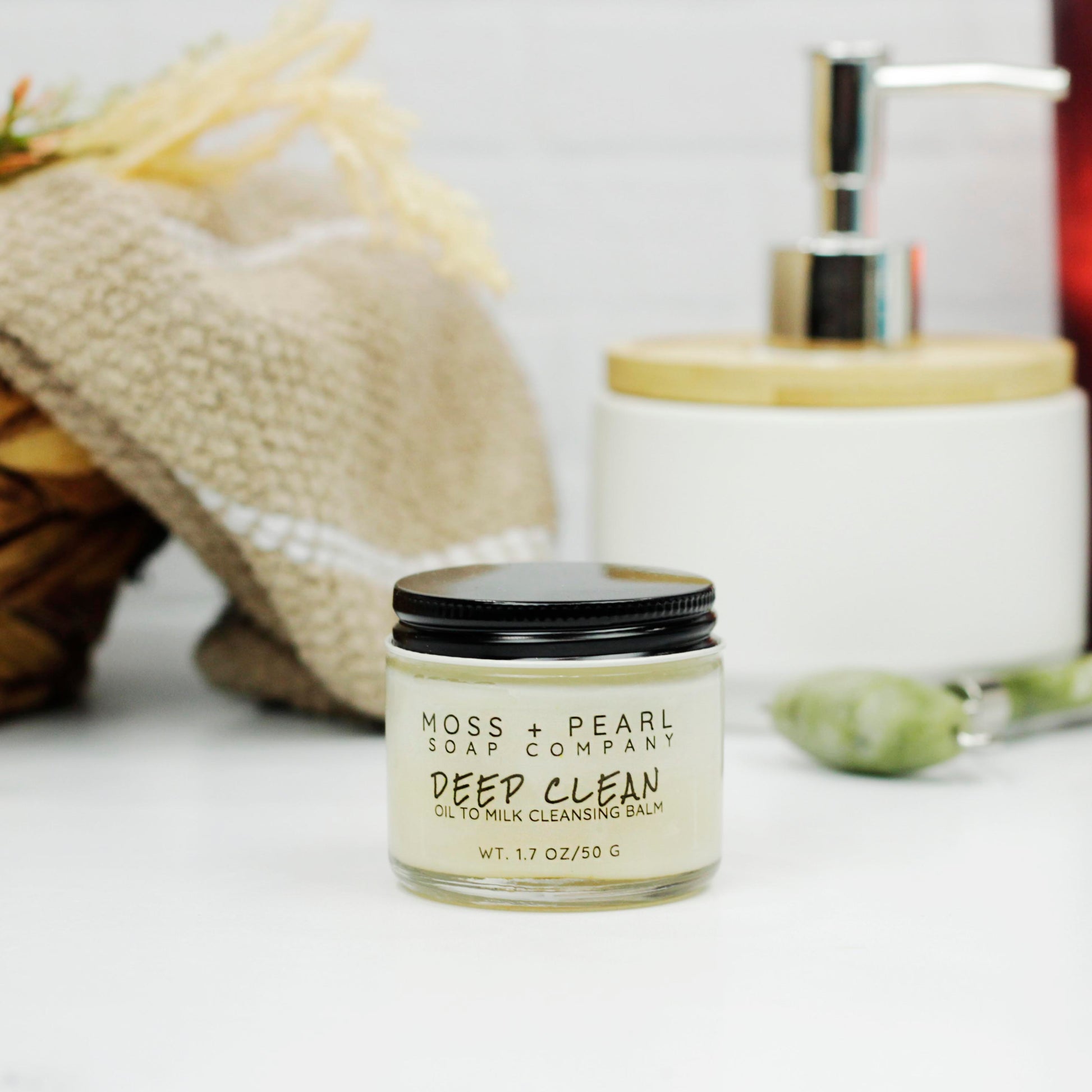 DEEP CLEAN CLEANSING BALM Moss + Pearl Soap Company