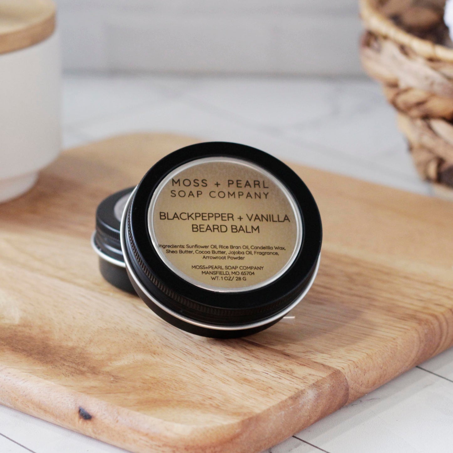 BLACKPEPPER + VANILLA Moss + Pearl Soap Company