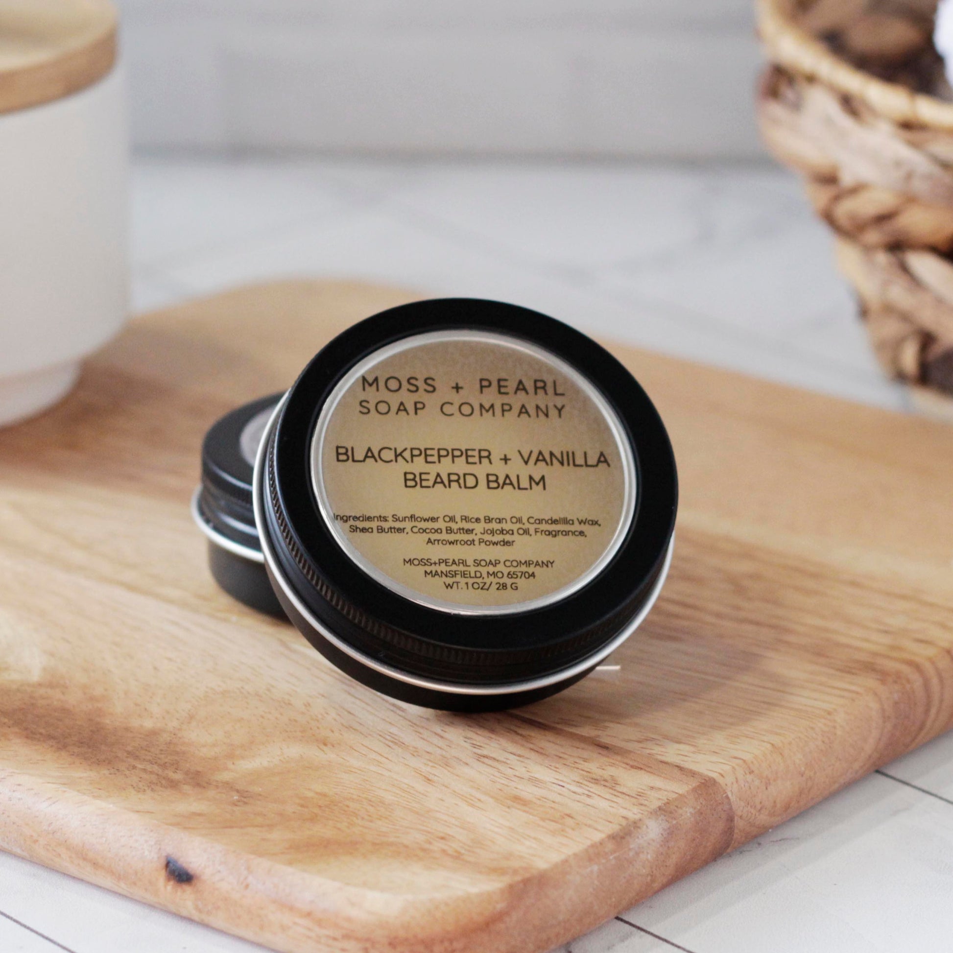 BLACKPEPPER + VANILLA Moss + Pearl Soap Company