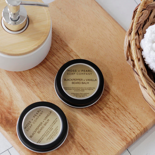 BLACKPEPPER + VANILLA Moss + Pearl Soap Company