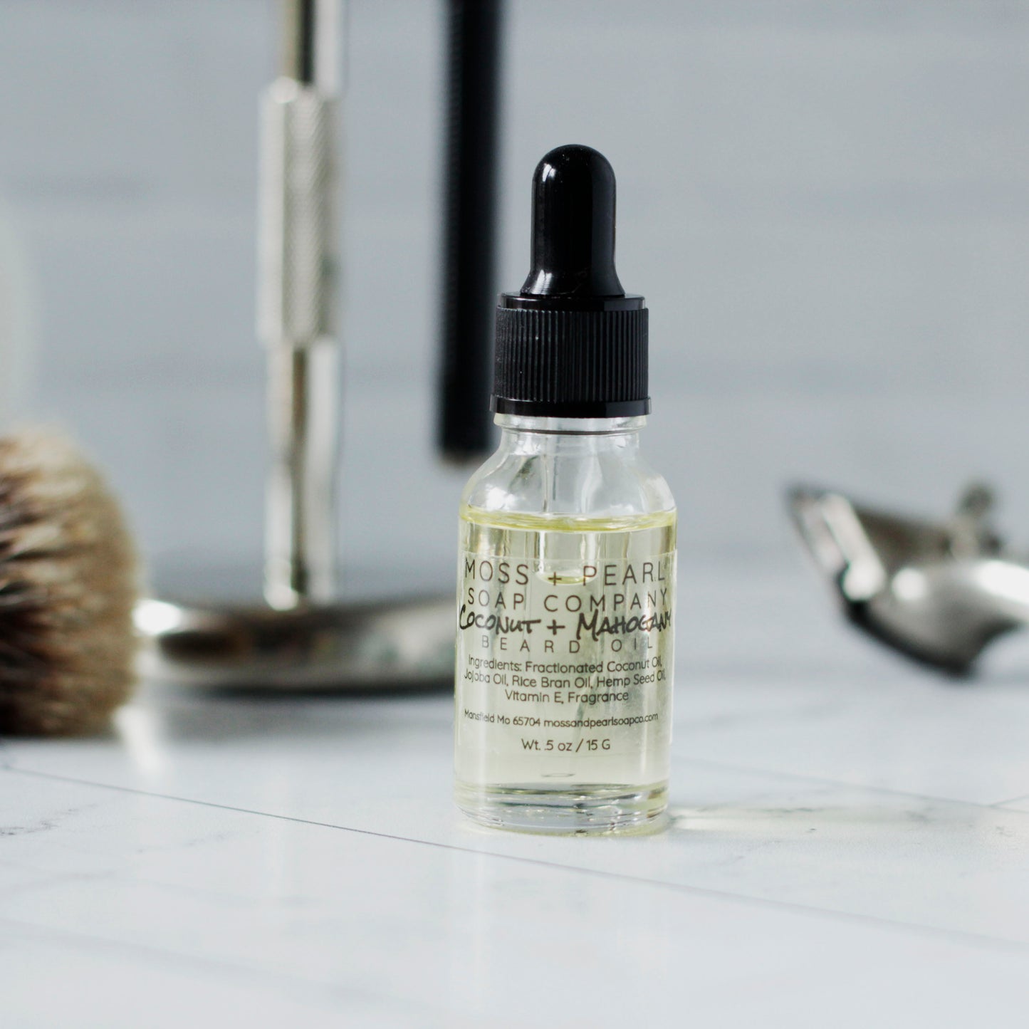 Nourishing Beard Oil Moss + Pearl Soap Company