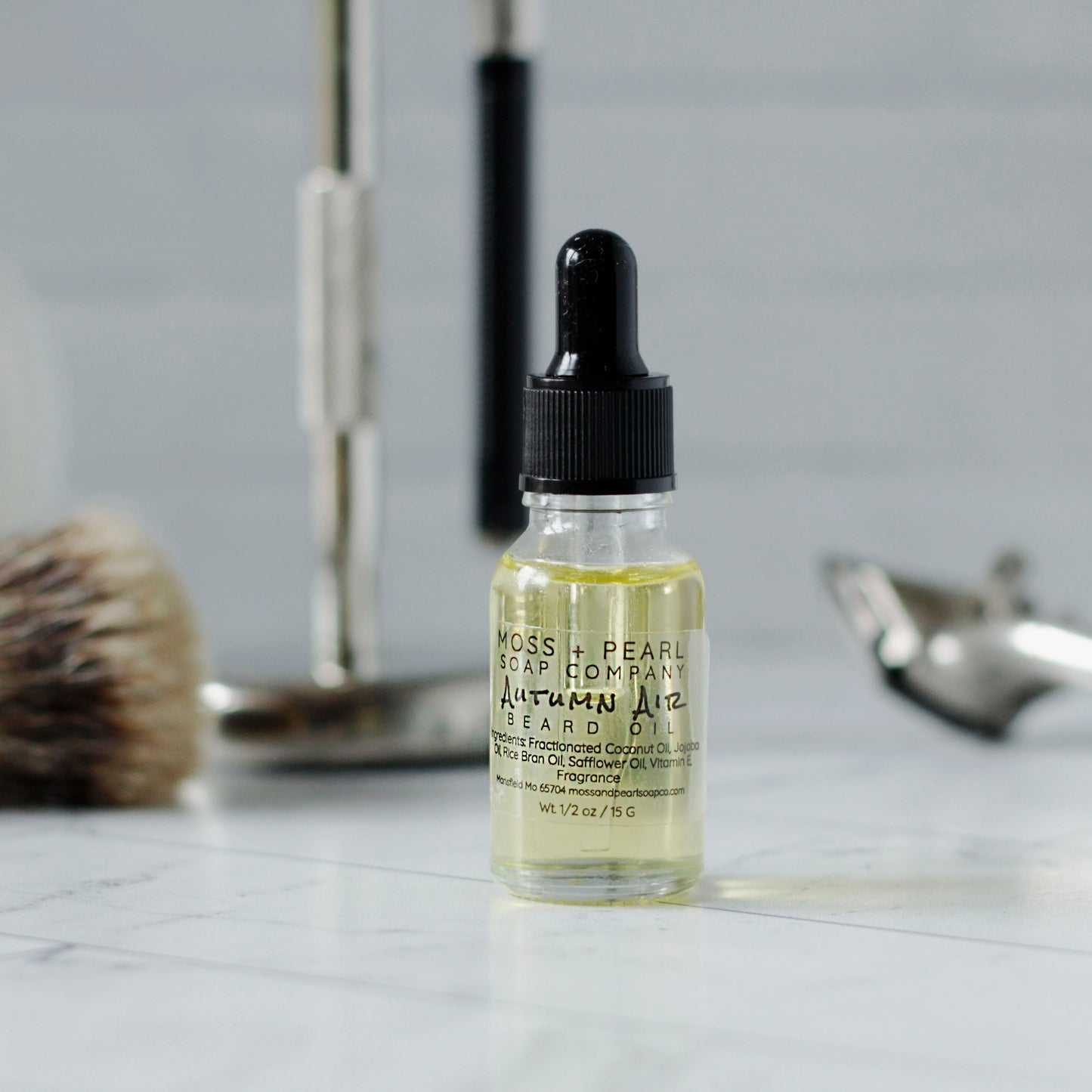 Nourishing Beard Oil Moss + Pearl Soap Company