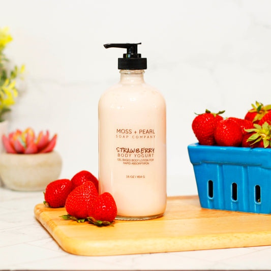 LIGHT WEIGHT BODY YOGURT Moss + Pearl Soap Company