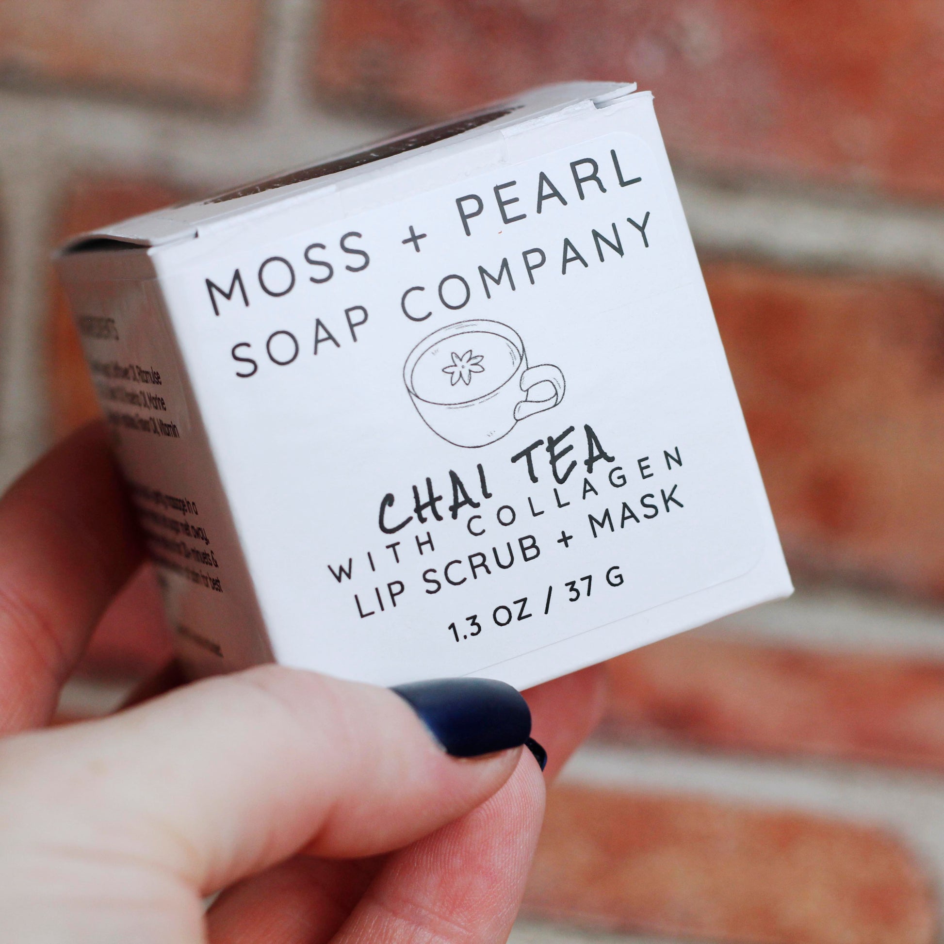 LIP SCRUB + MASK Moss + Pearl Soap Company