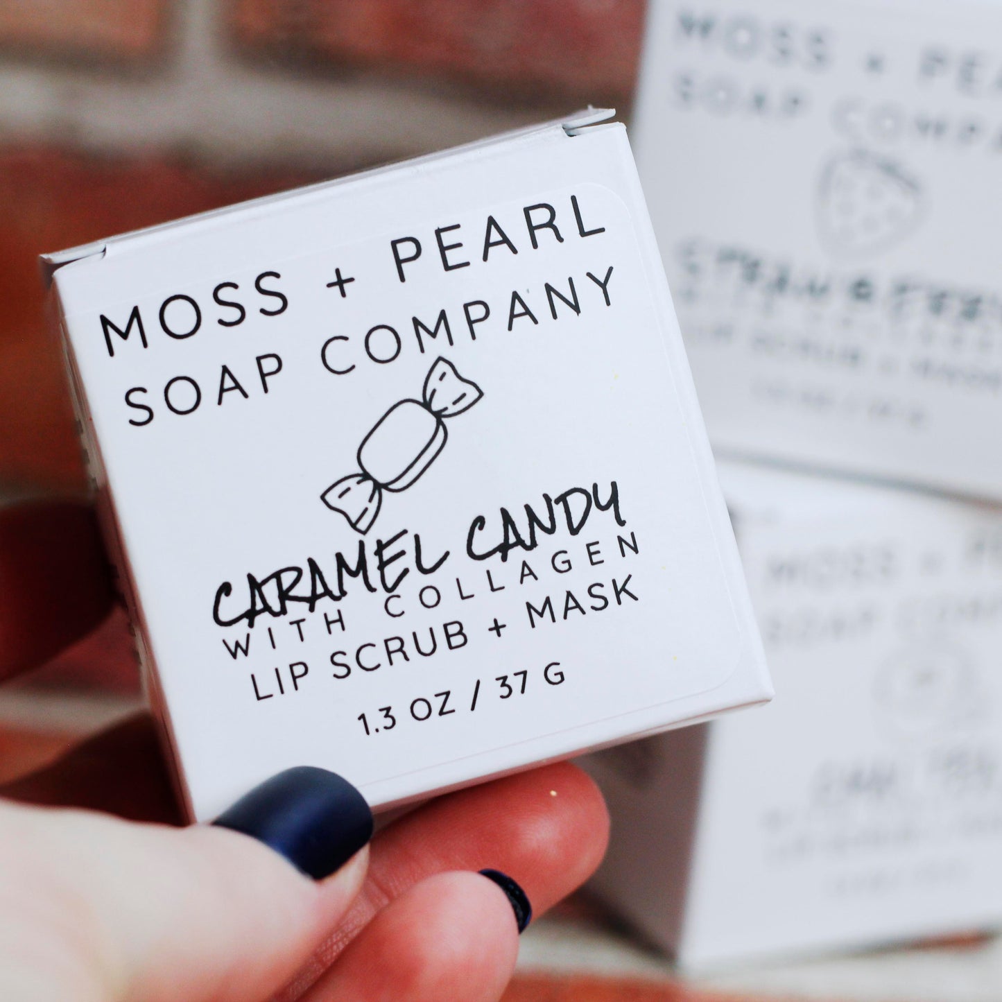 LIP SCRUB + MASK Moss + Pearl Soap Company