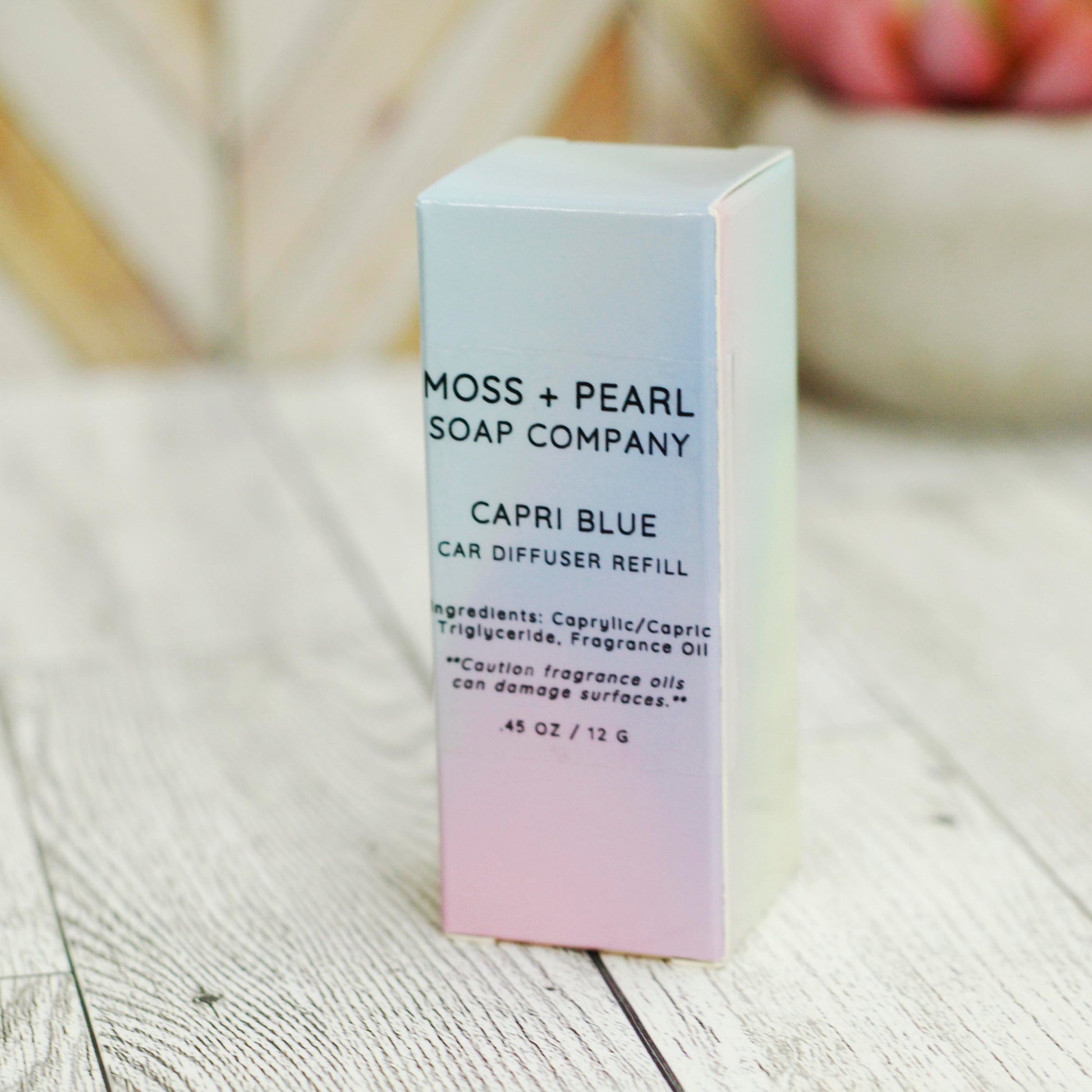 Car Diffuser & Vent Clip Refill Moss + Pearl Soap Company