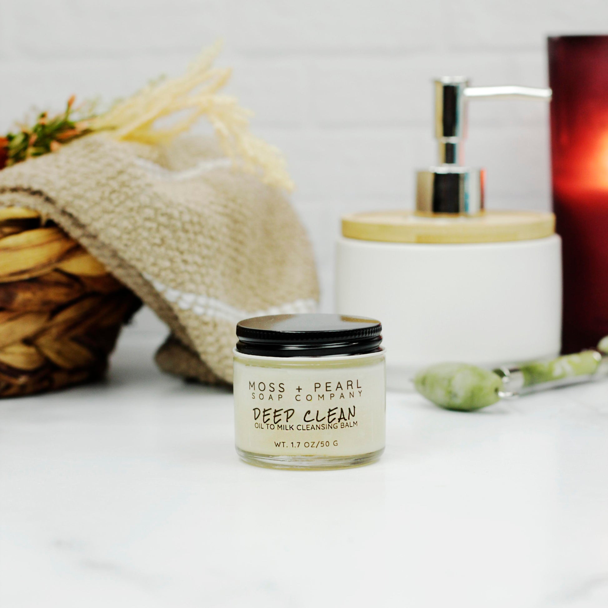 DEEP CLEAN CLEANSING BALM Moss + Pearl Soap Company