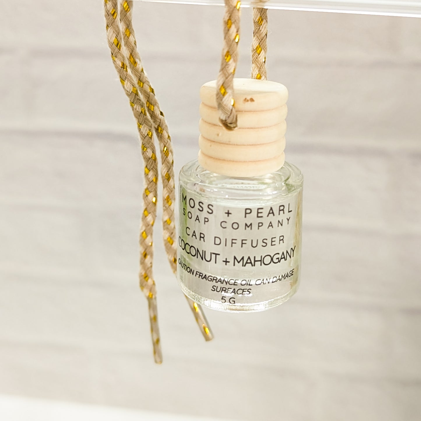 Eco-Friendly Car Scent Diffusers Moss + Pearl Soap Company